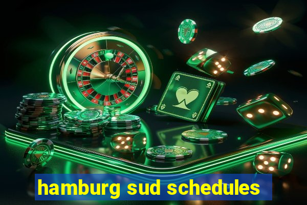 hamburg sud schedules